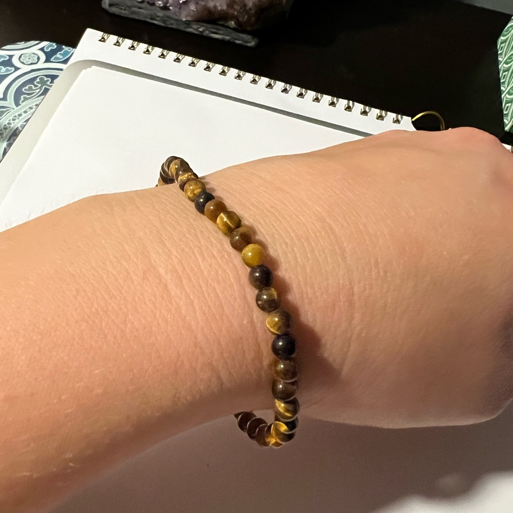 Tigers Eye crystal bracelet